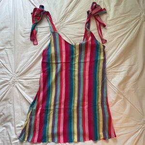 Show Me Your Mumu Rainbow Dress